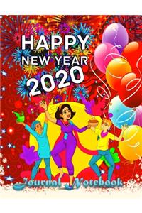 Happy New Year 2020 Journal Notebook