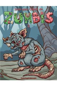 Livro para Colorir de Zumbis 3