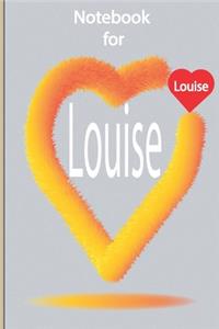 Notebook for Louise