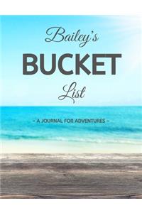 Bailey's Bucket List