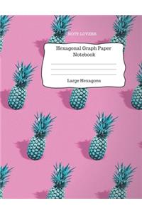 Hexagonal Graph Paper Notebook - Large Hexagons