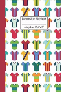Composition Notebook College Ruled 120p 8
