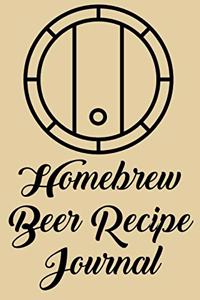 Homebrew Beer Recipe Journal