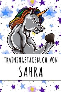 Trainingstagebuch von Sahra