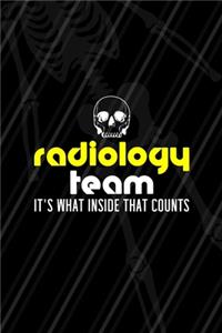 Radiology Team It's What Inside that Counts