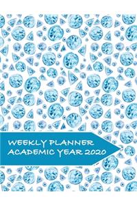 Weekly Planner Academic Year 2020