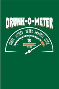 Drunk-O-Meter Sober Boozed Drunk Smashed Irish Tank