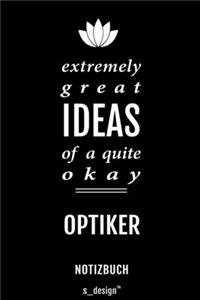 Notizbuch für Augen-Optiker / Optiker