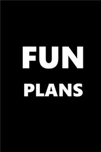 2020 Weekly Planner Fun Plans 134 Pages