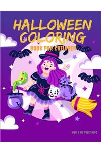 Halloween Coloring Book For Children