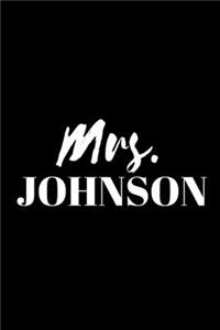 Mrs. Johnson - Newly Married Wife