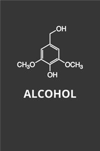 Alcohol Molecule Notebook