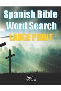 Spanish Bible Word Search Large Print