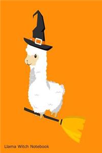 Llama Witch Notebook