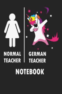 Normal Teacher German Teacher Notebook