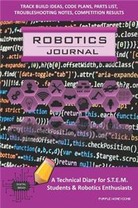 Robotics Journal - A Technical Diary for Stem Students & Robotics Enthusiasts