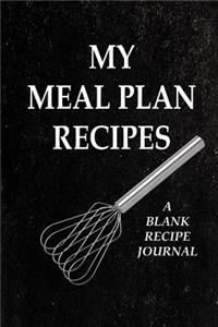 My Meal Plan Recipes