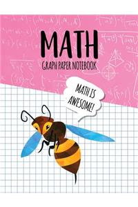 Math Graph Paper Notebook