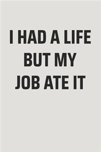 I Had a Life But My Job Ate It