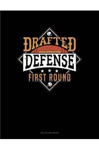 Drafted Defense First Round: Unruled Composition Book