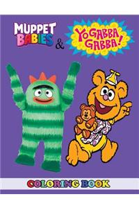 Muppet Babies and Yo Gabba Gabba Coloring Book