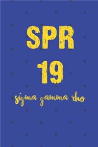 Spr 19 SIGMA Gamma Rho