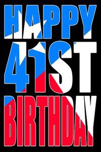 Happy 41st Birthday