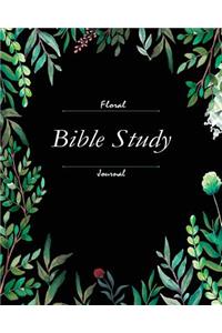 Floral Bible Study Journal