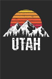 Utah: Journal, College Ruled Lined Paper, 120 Pages, 6 X 9