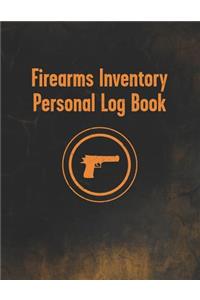 Firearms Inventory Personal Log Book
