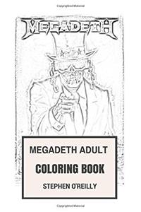 Megadeth Adult Coloring Book (Megadeth Books)
