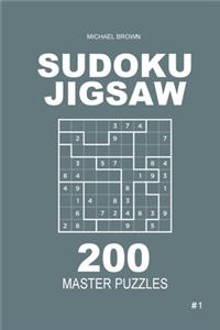 Sudoku Jigsaw - 200 Master Puzzles 9x9 (Volume 1)