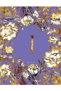 I Journal - Gold Purple