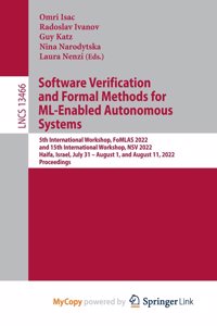 Software Verification and Formal Methods for ML-Enabled Autonomous Systems