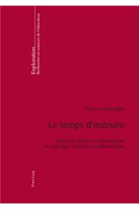 Le Temps d'Instruire