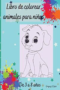 Libro de colorear animales para niños