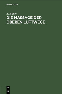 Die Massage Der Oberen Luftwege