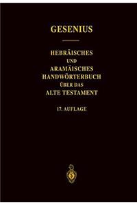 Hebraisches Und Aramaisches Handworterbuch Uber das Alte Testament