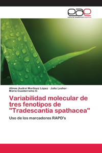 Variabilidad molecular de tres fenotipos de 