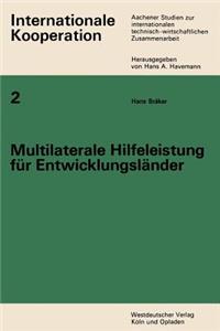 Multilaterale Hilfeleistung Für Entwicklungsländer