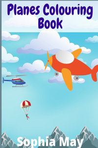 Planes Colouring Book