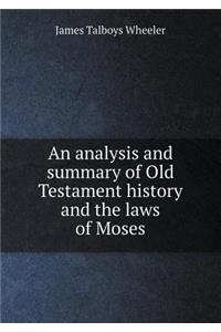 An Analysis and Summary of Old Testament History and the Laws of Moses