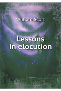 Lessons in Elocution