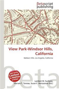 View Park-Windsor Hills, California