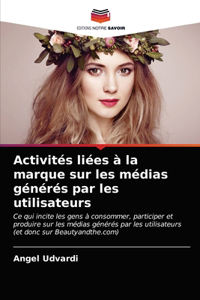 Activités liées à la marque sur les médias générés par les utilisateurs