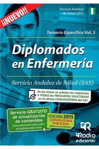 Diplomados En Enfermeria del SAS. Temario Especifico. Volumen 3