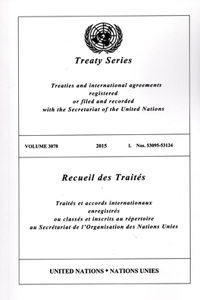 Treaty Series 3078 (English/French Edition)