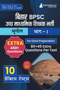 Bihar Higher Secondary School Teacher Geography Book 2023 (Part I) Conducted by BPSC - 10 Practice Mock Tests (1200+ Solved Questions) with Free Access to Online Tests