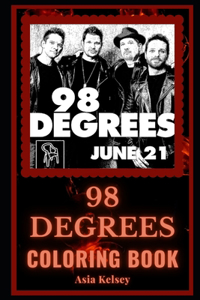 98 Degrees Coloring Book