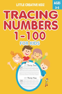 Tracing Numbers 1-100 for Kids Ages 3-5